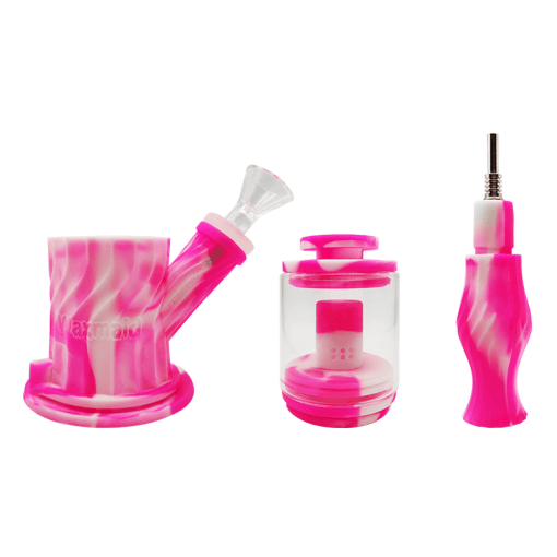 Waxmaid 8 Silicone Glass Nectar Collector (1 count) - Water Pipe